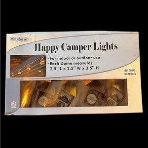New Happy Camper String Light Set